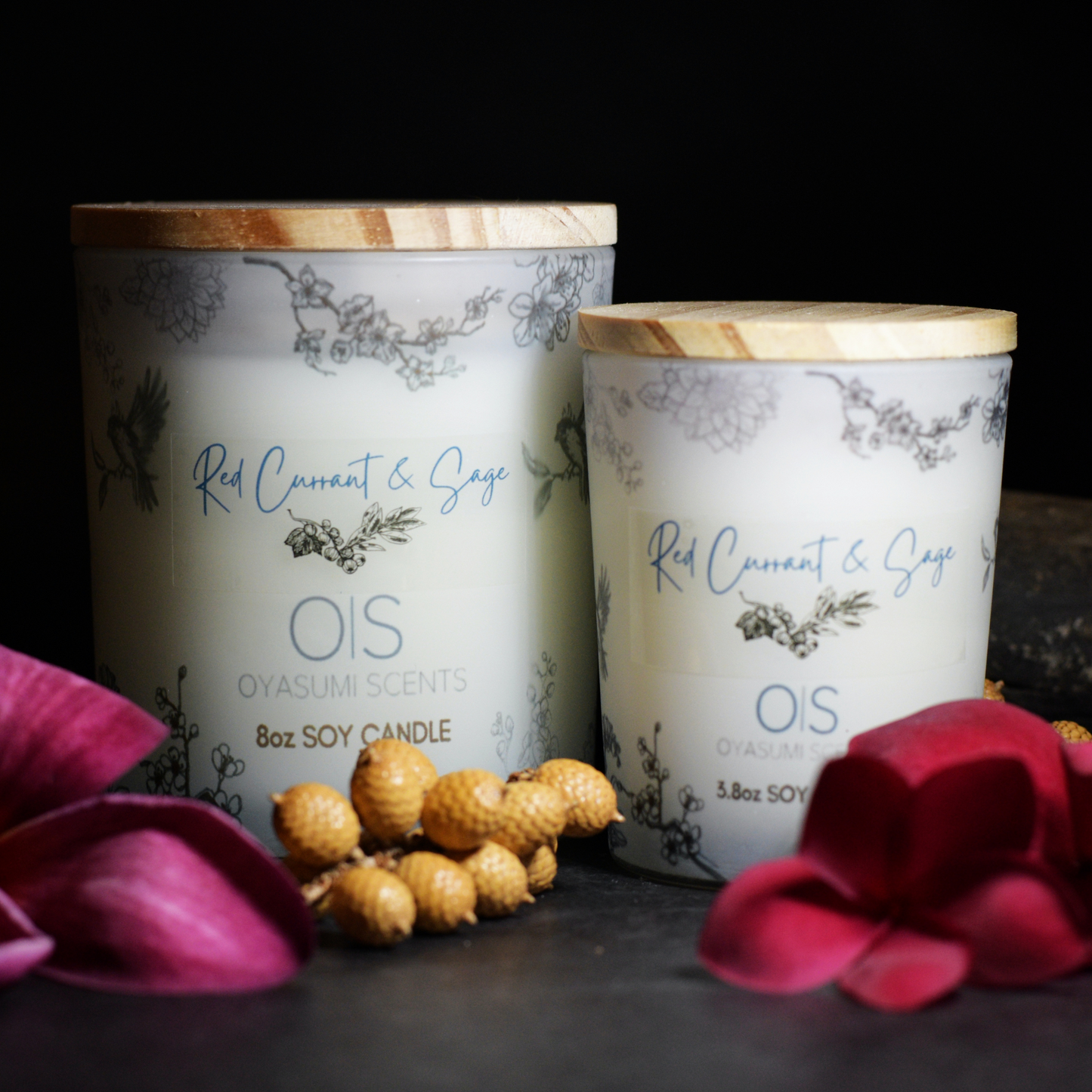 Red Currant & Sage Soy Candle
