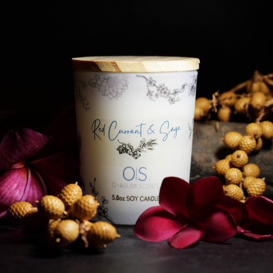 Red Currant & Sage Soy Candle