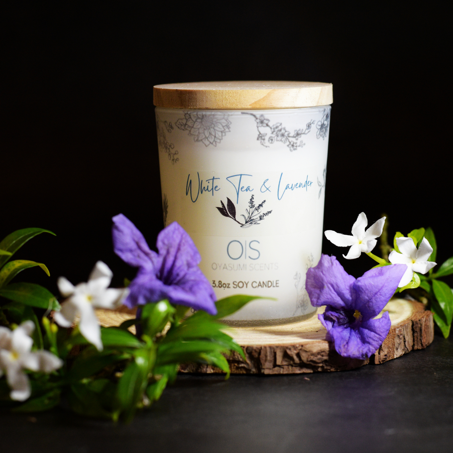 Tea-scented Candles
