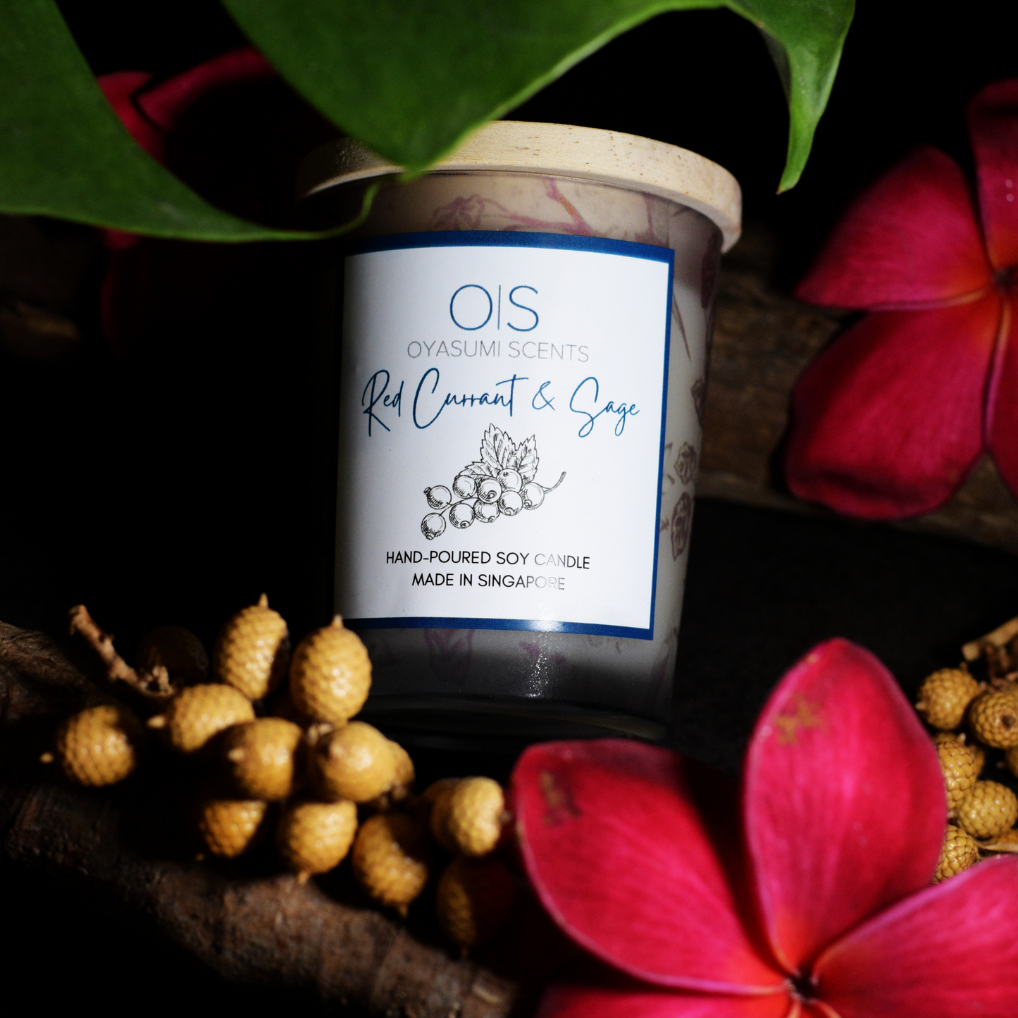 Red Currant & Sage Soy Candle
