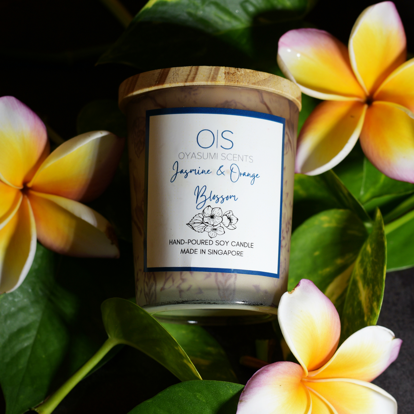 Jasmine & Orange Blossom Soy Candle
