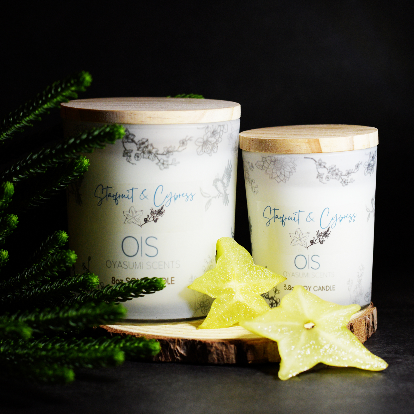 Starfruit & Cypress Soy Candle