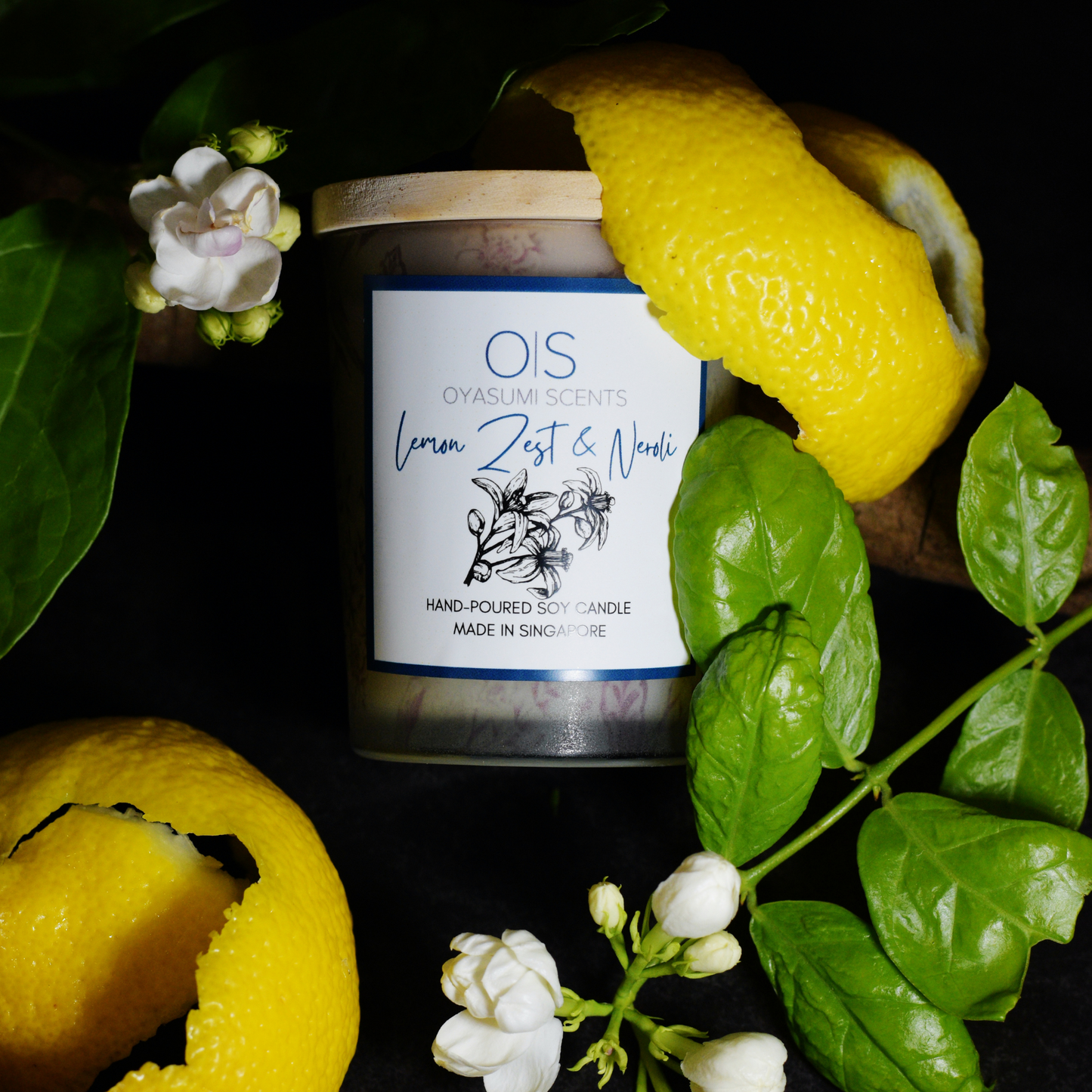 Lemon Zest & Neroli Soy Candle (LIMITED QUANTITIES)