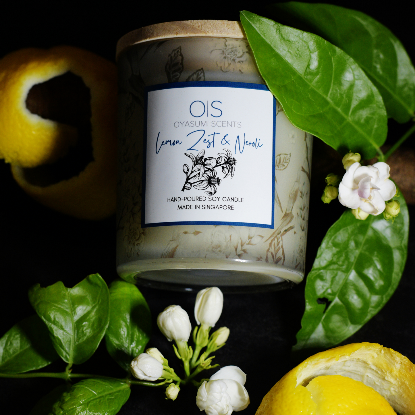 Lemon Zest & Neroli Soy Candle (LIMITED QUANTITIES)