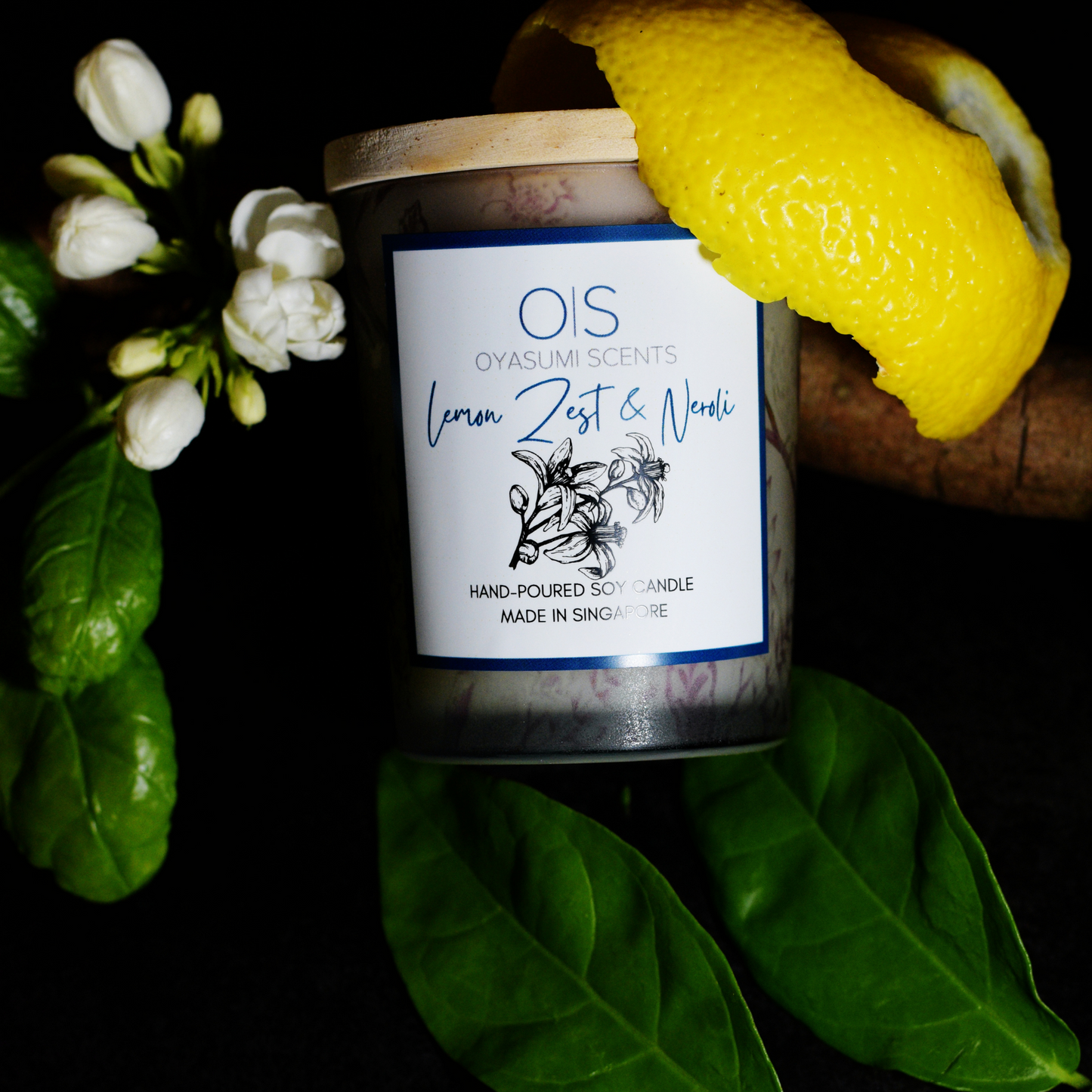 Lemon Zest & Neroli Soy Candle (LIMITED QUANTITIES)