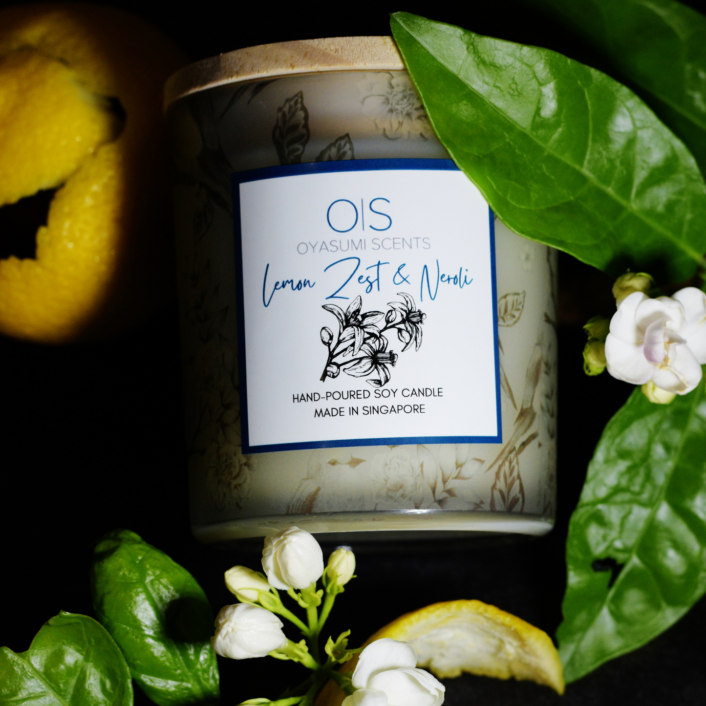 Lemon Zest & Neroli Soy Candle (LIMITED QUANTITIES)