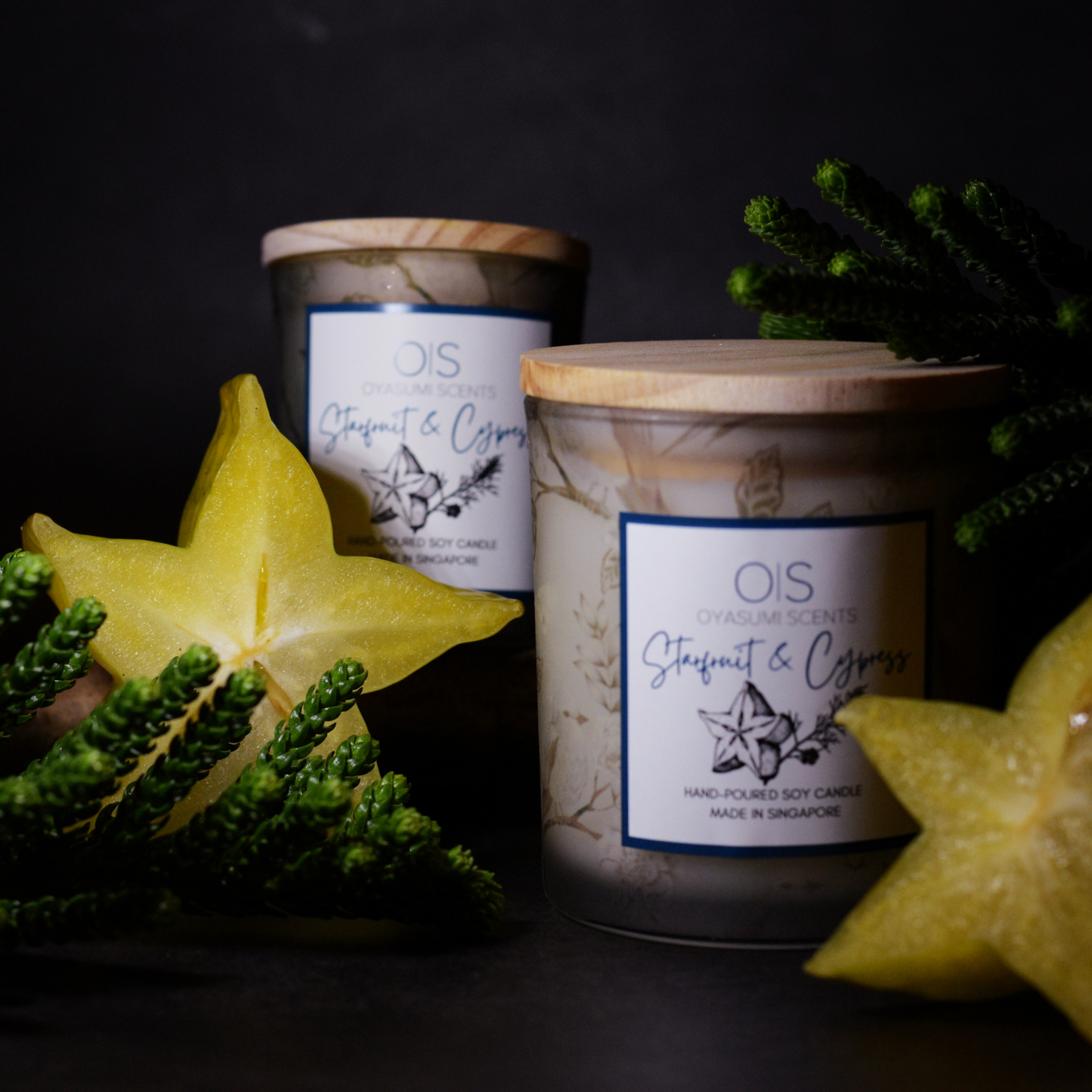 Starfruit & Cypress Soy Candle