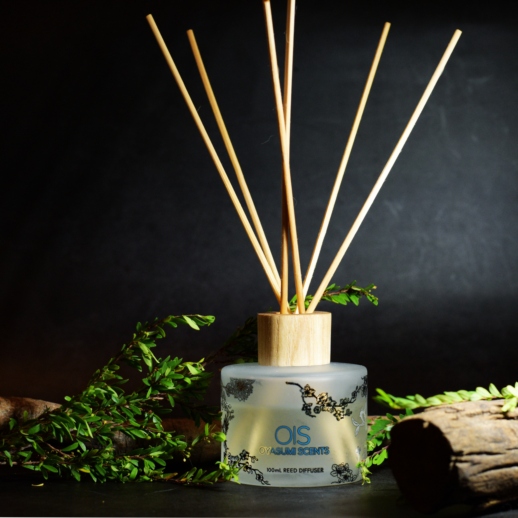 Acacia Reed Diffuser Acacia & Sandalwood Reed Diffuser – Oyasumi Scents