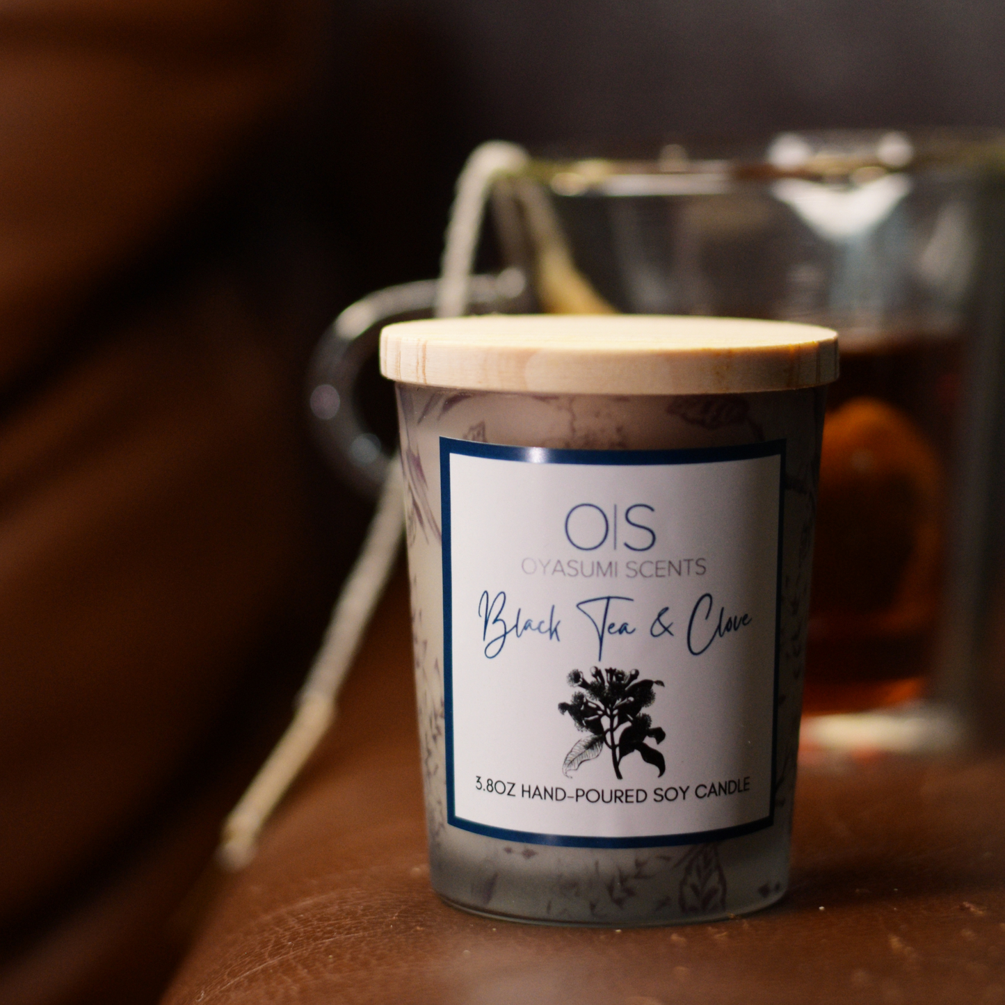 Black Tea & Clove Soy Candle (LIMITED QUANTITIES)